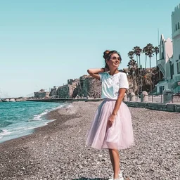 Rabbit cosplayer in costume with exposed breasts!