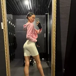 The girl with white stockings and slim big breasts and bunny ears lets her mental wolf friend play with and fuck her hard