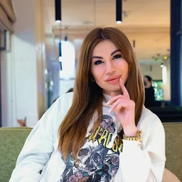 :The young lady being interrogated The young lady being interrogated