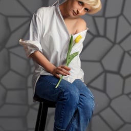 Onisaku's first shot: 